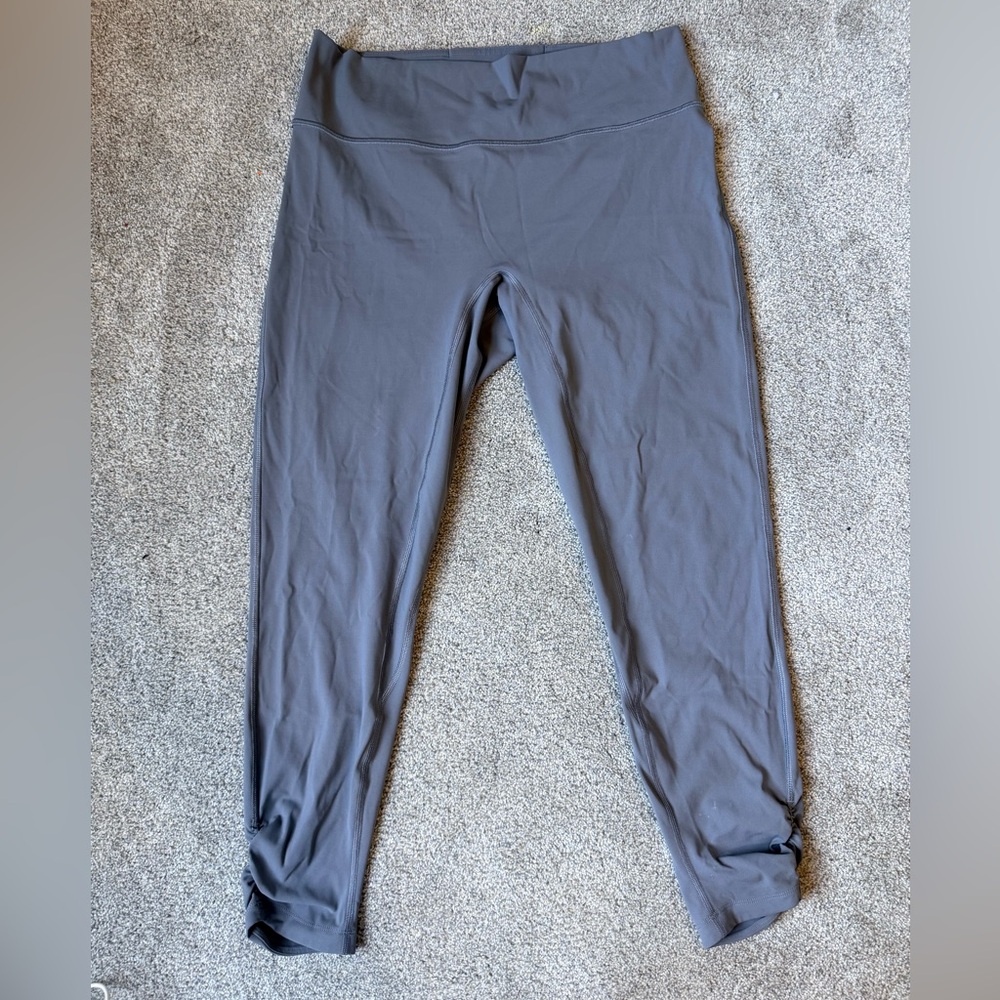 Lululemon Align Scrunch Leg Leggings | Grey | Size 12
